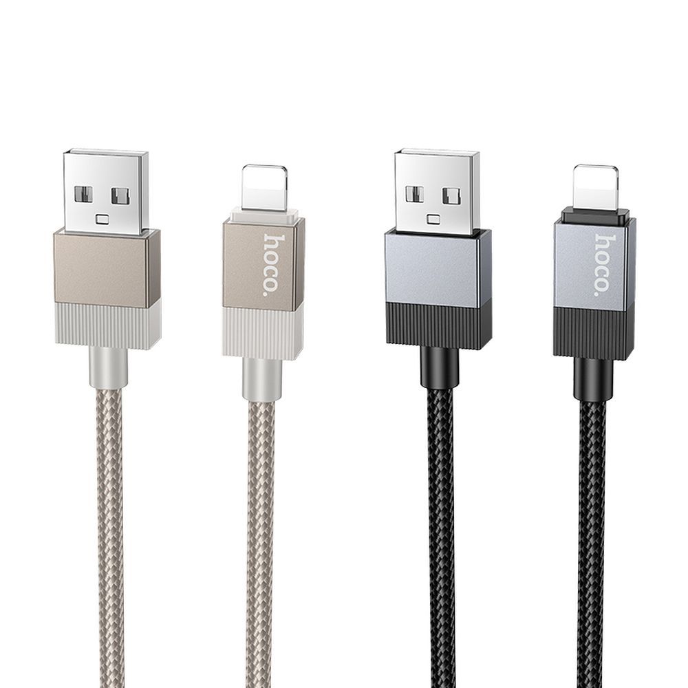 HOCO cable USB A to Lightning 2,4A X110 black