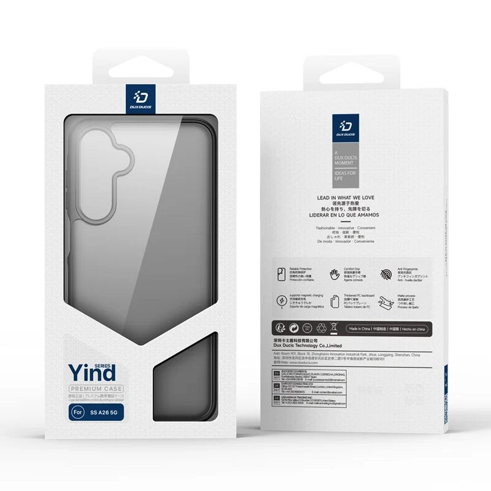 DUX DUCIS case YIND for SAMSUNG A26 5G black