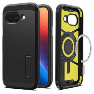 SPIGEN case TOUGH ARMOR MAG compatible with MagSafe for GOOGLE PIXEL 9A black