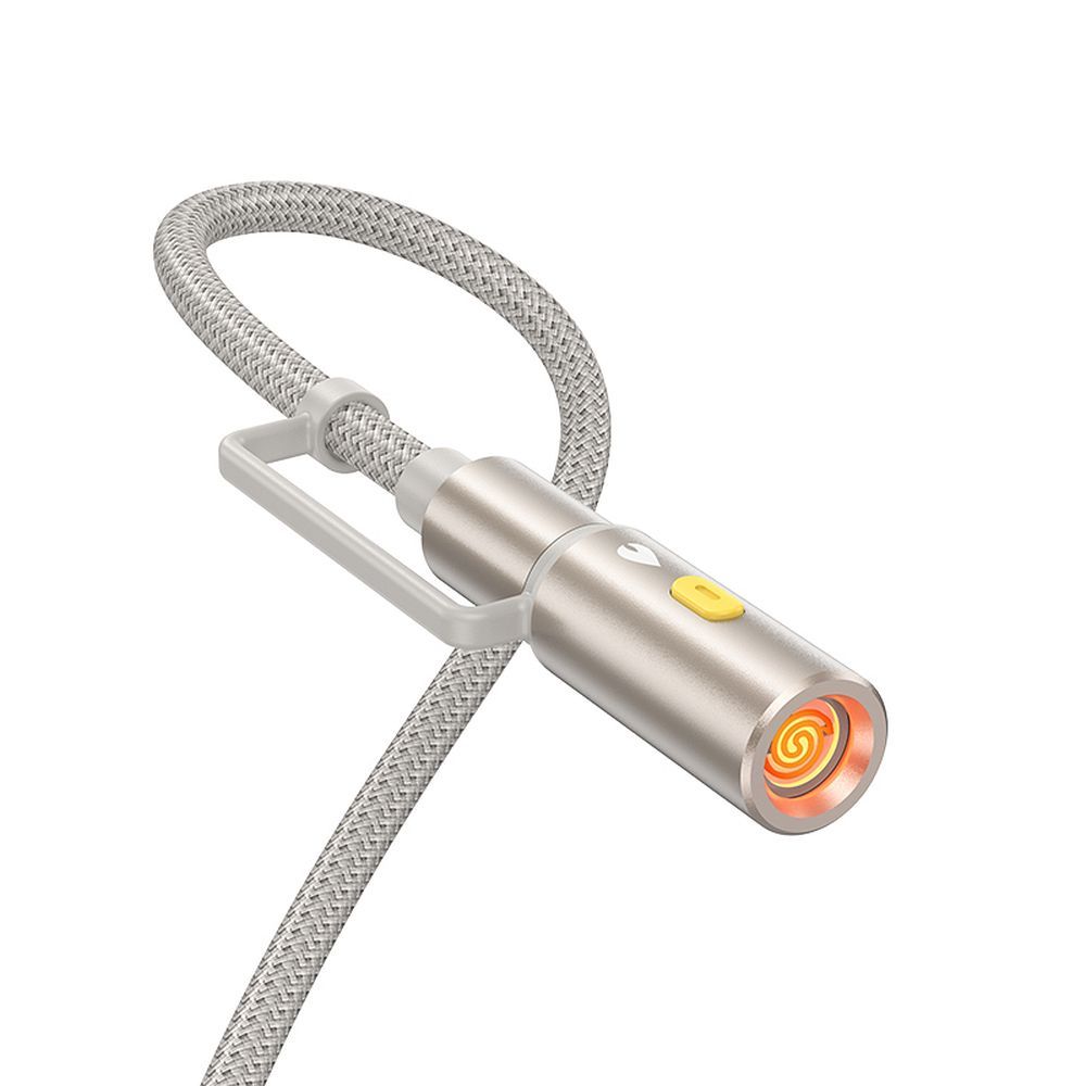 HOCO cable All-in-one USB A / Type C to Type C / Cigarette lighter 3A 60W U138 1,2 m grey