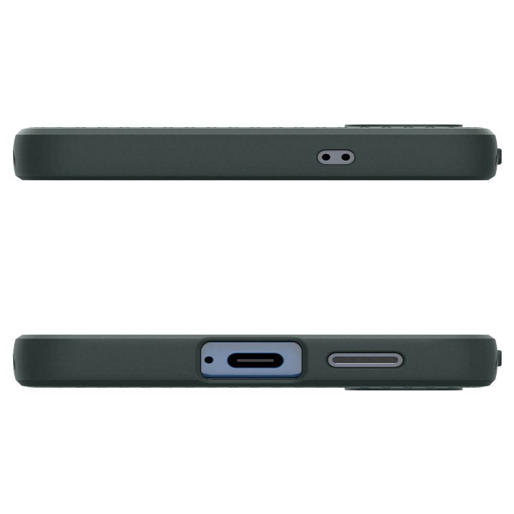 SPIGEN case LIQUID AIR for SAMSUNG S25 abyss green