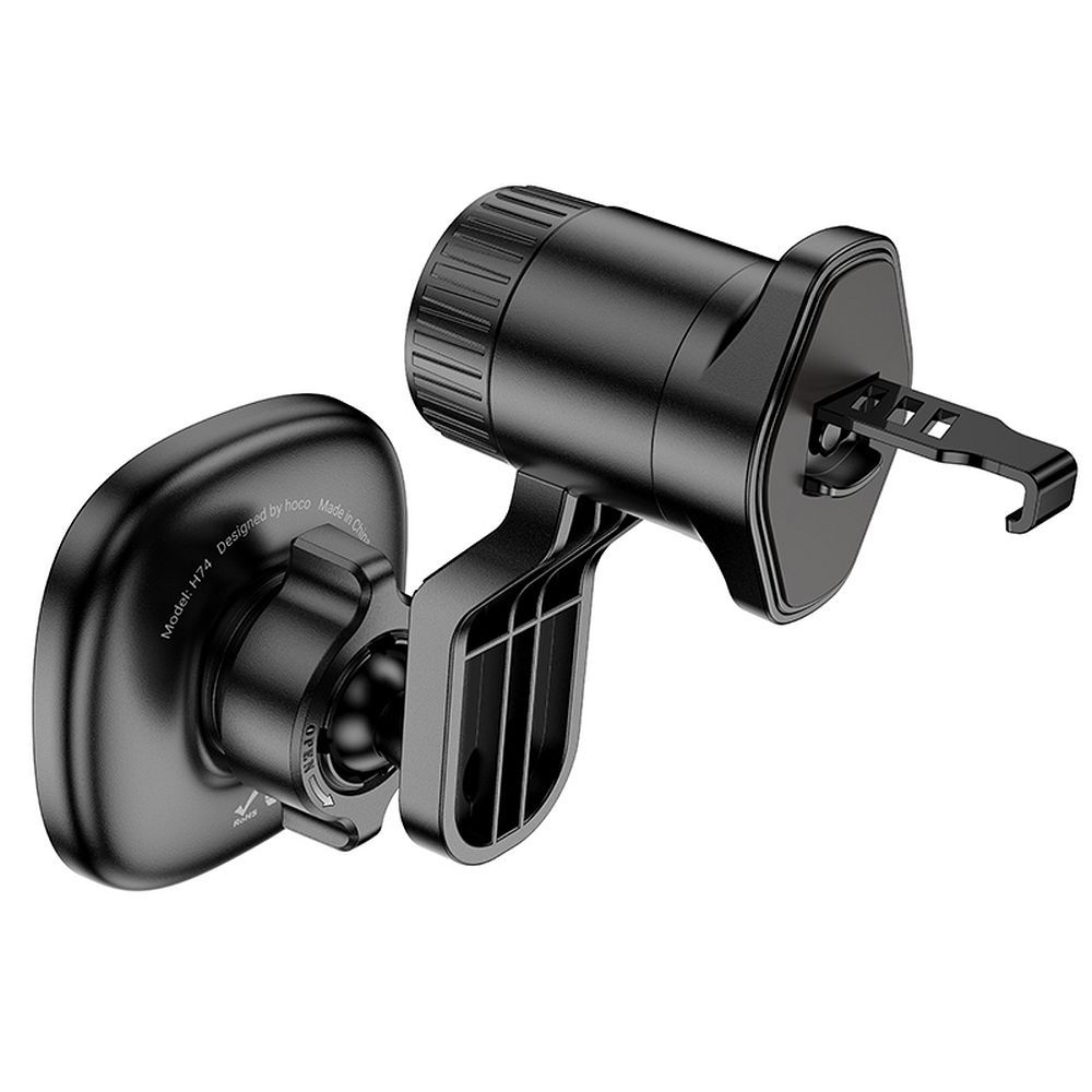 HOCO magnetic car holder for air vent H74 black metal gray