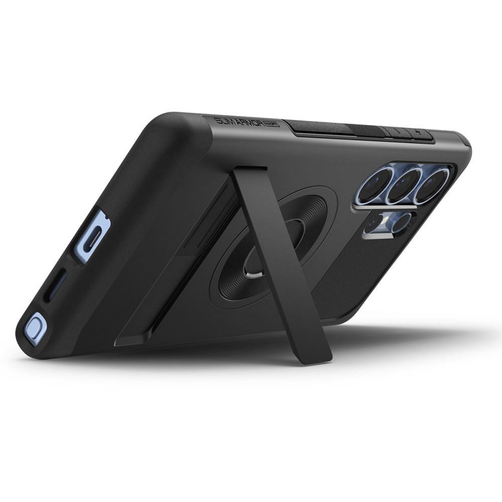 SPIGEN case SLIM ARMOR MAG compatible with MagSafe for SAMSUNG S25 Ultra black