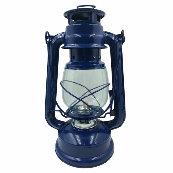 Oil lamp 24.5 cm RC034 blue