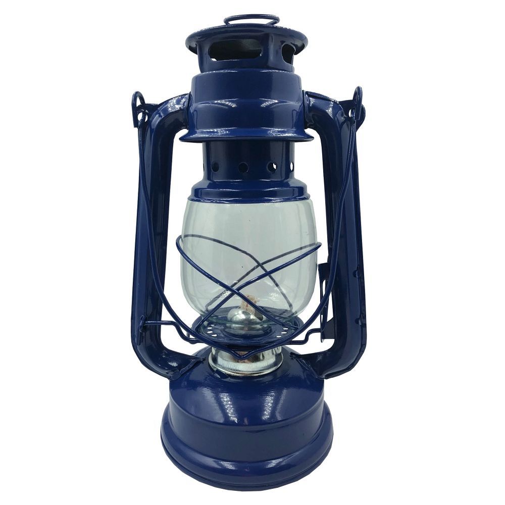 Oil lamp 24.5 cm RC034 blue