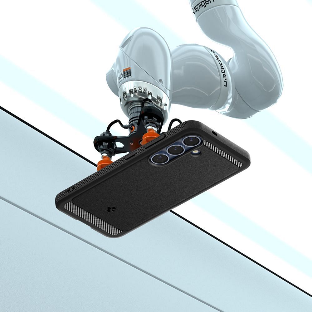 SPIGEN case RUGGED ARMOR MAG compatible with MagSafe for SAMSUNG S25 matte black
