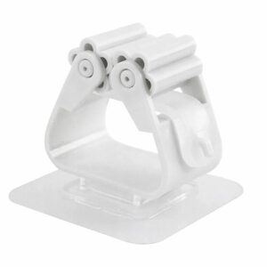 Wall-mounted broom mop holder self-adhesive RC-K-1153 white