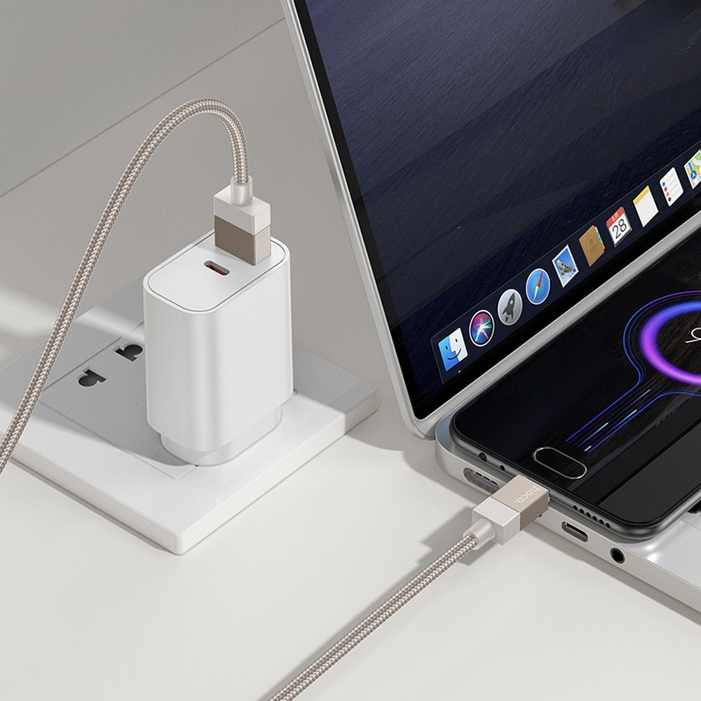 HOCO cable USB A to Micro USB 2,4A X110 1 m gold