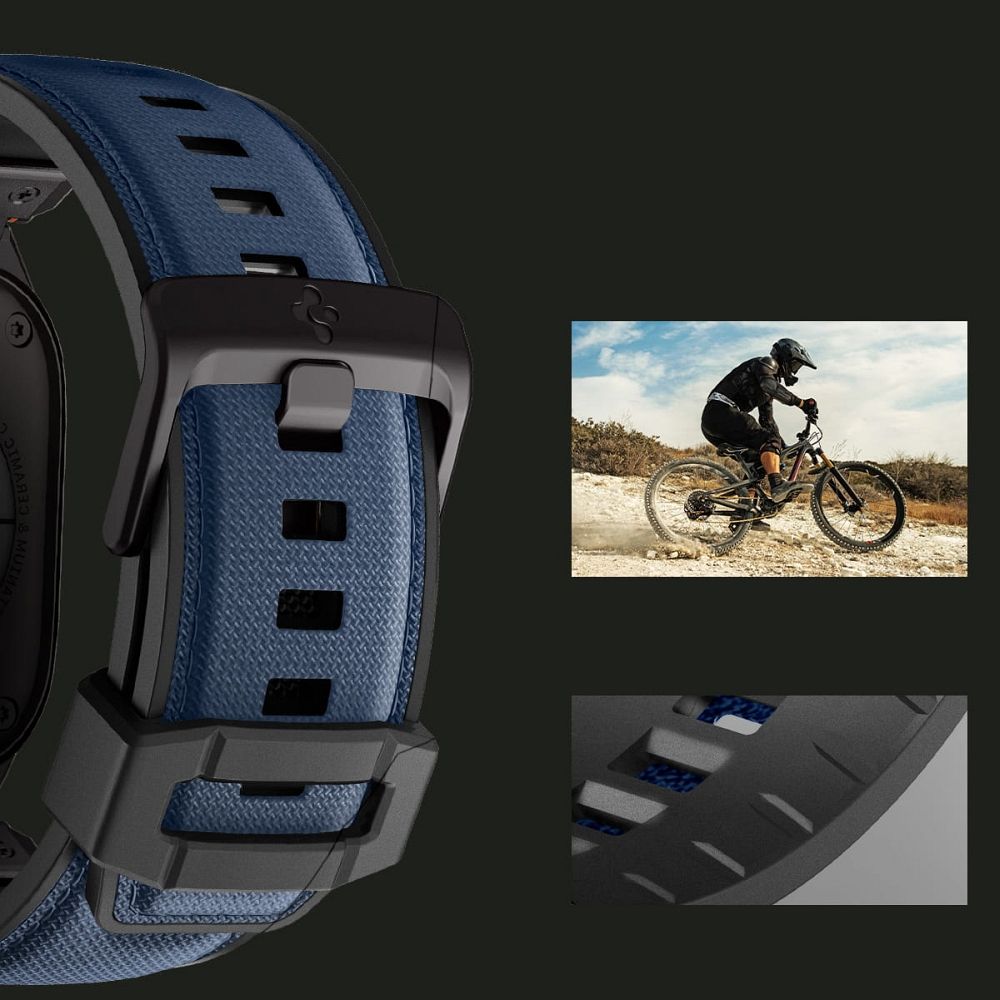 SPIGEN case DURAPRO ARMOR for APPLE Watch 6/7/8/9/10/SE/ULTRA 1/2 (44/45/46/49 mm) navy blue