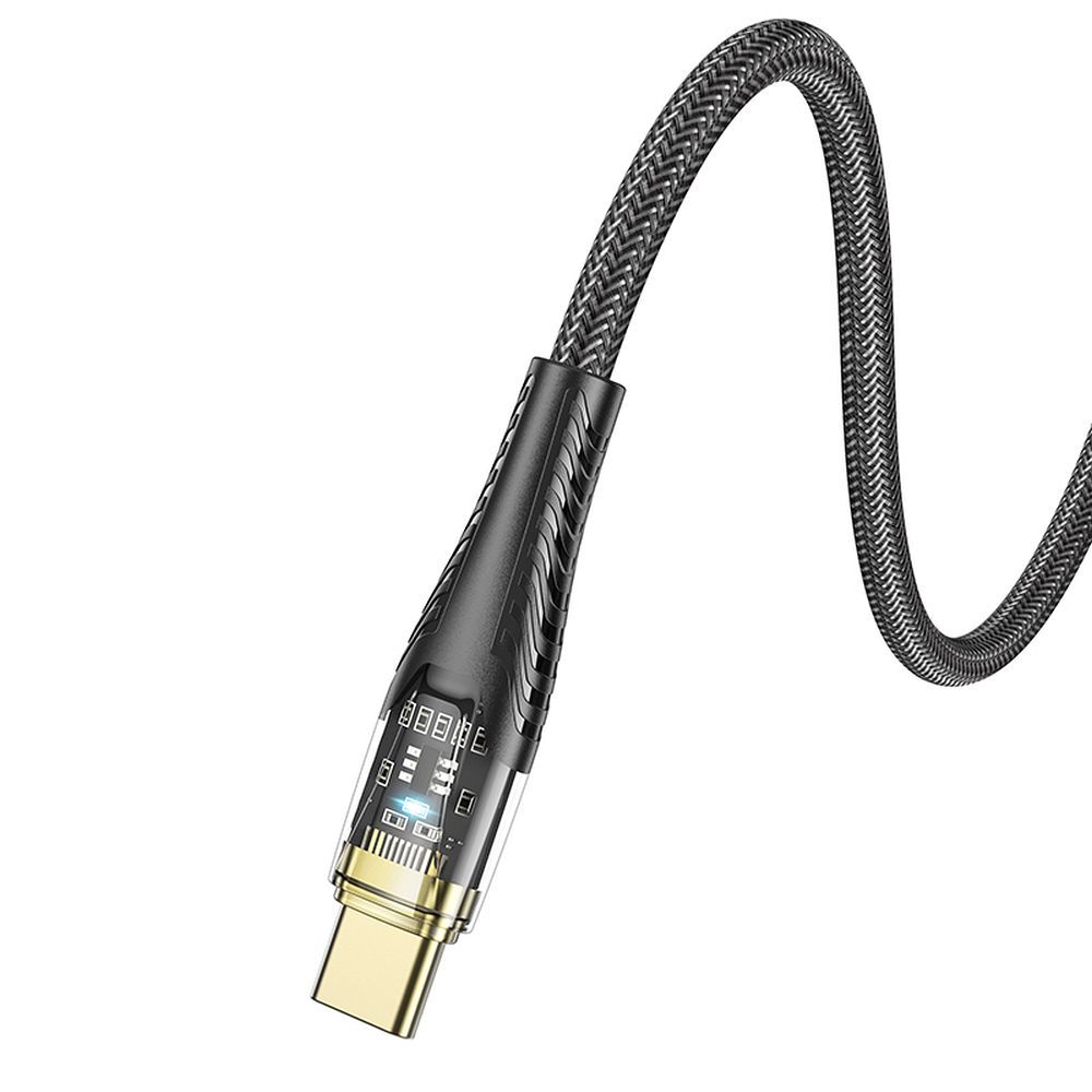 HOCO cable Type C to Type C 3A 60W U121 1,2 m black