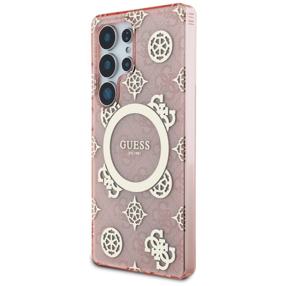 Θήκη Κινητού GUESS Samsung S25 Ultra Peony Pink Μαγνητική