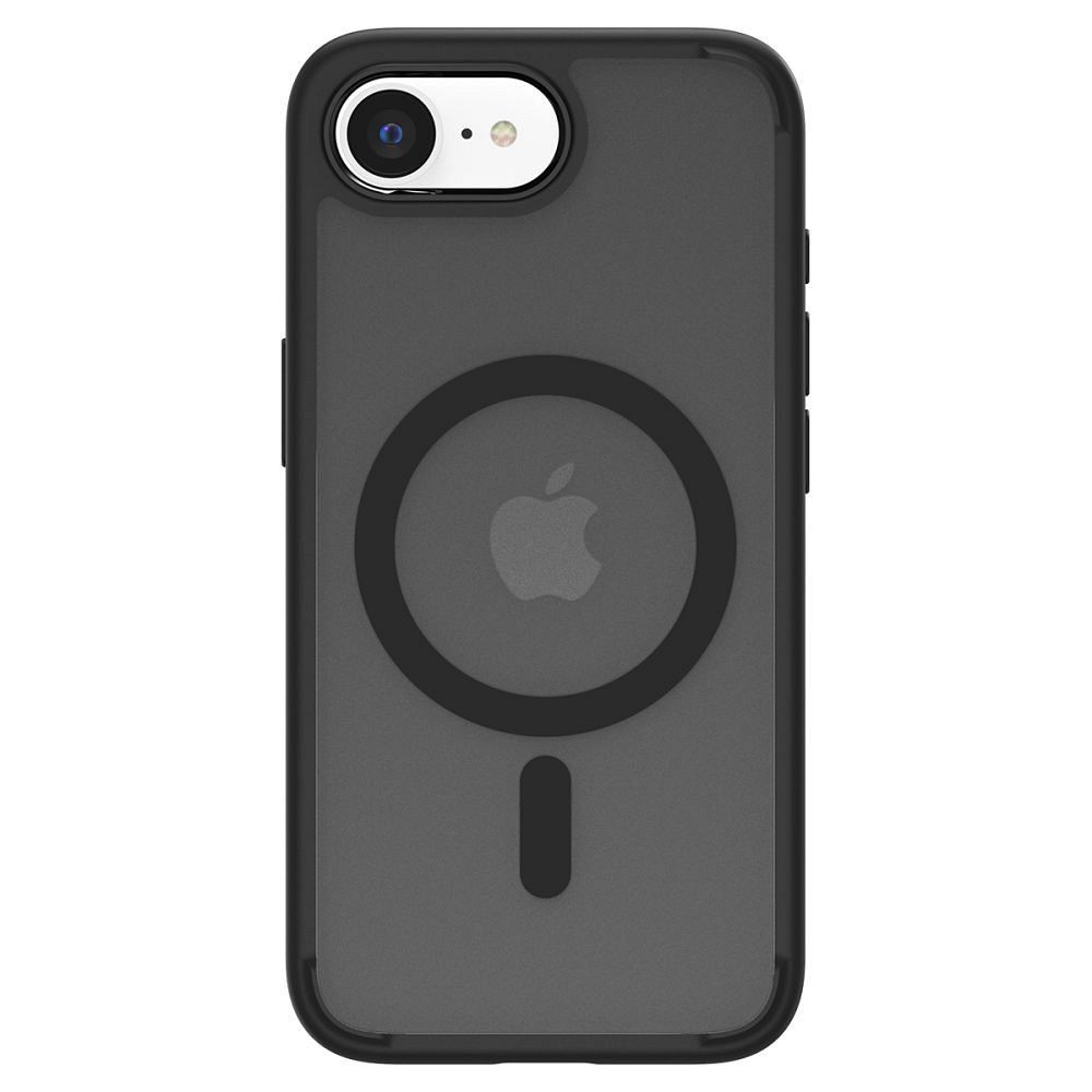 SPIGEN case ULTRA HYBRID MAG compatible with MagSafe for IPHONE 16E 2025 frost black