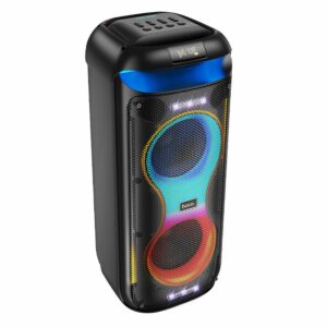 HOCO speaker bluetooth + 2 x wireless microphones HA13 Pro black