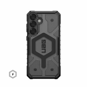 UAG Urban Armor Gear case PATHFINDER CLEAR MAGNET with built-in magnet for SAMSUNG S25 Plus 5G ash