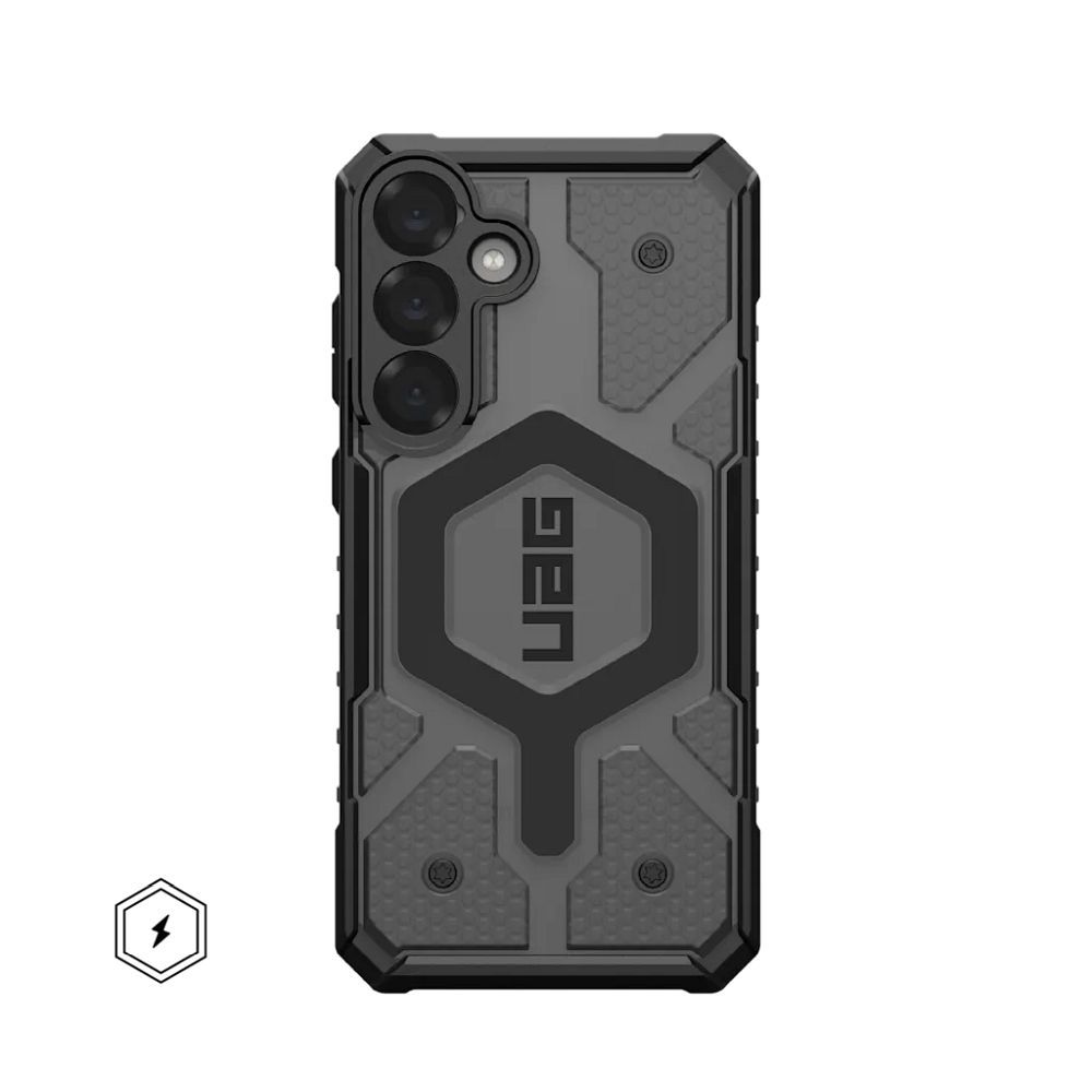 Θήκη UAG Pathfinder Clear Magnet για Samsung S25 Plus 5G (Ash) με Ενσωματωμένο Μαγνήτη