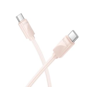HOCO cable Type C to Type C 3A 60W X114 1 m pink