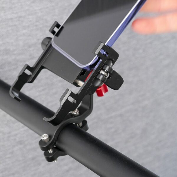 Bike / scooter aluminium holder for mobile phone FSBHD-106-6 black