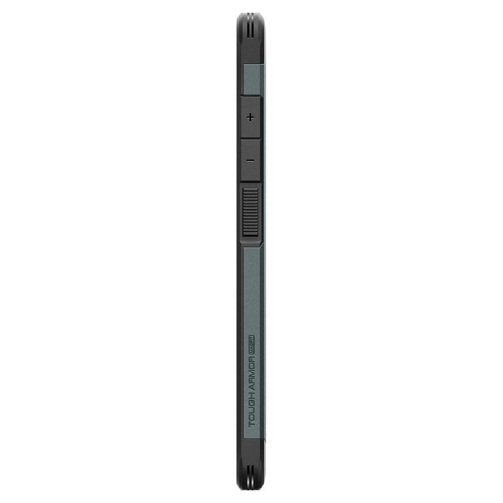 SPIGEN case TOUGH ARMOR compatible with MagSafe for SAMSUNG S25 Ultra abyss green