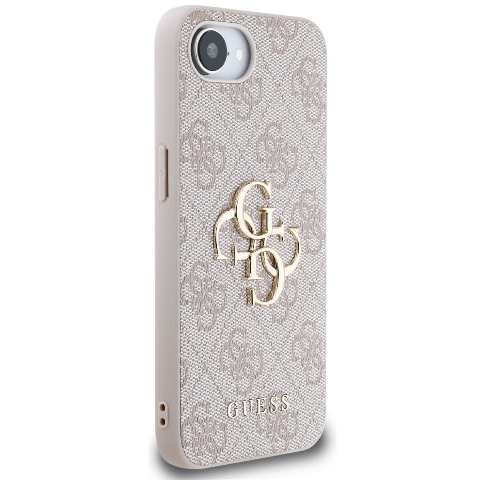 GUESS case for IPHONE 16e (SE 4 2025) GUHCPSE44GMGPI (4G PU Big Logo) pink