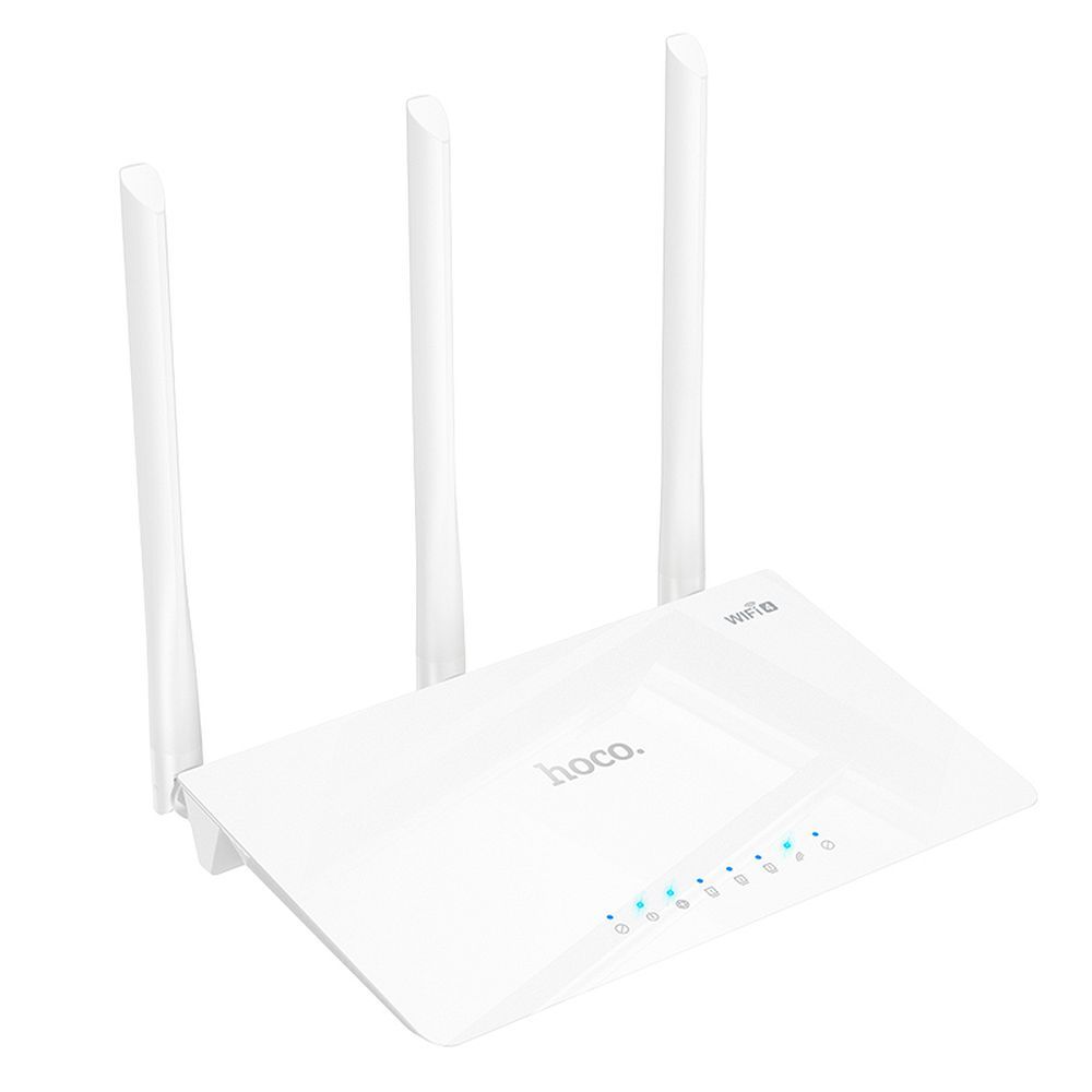 HOCO wireless router WiFi4 HI30 white