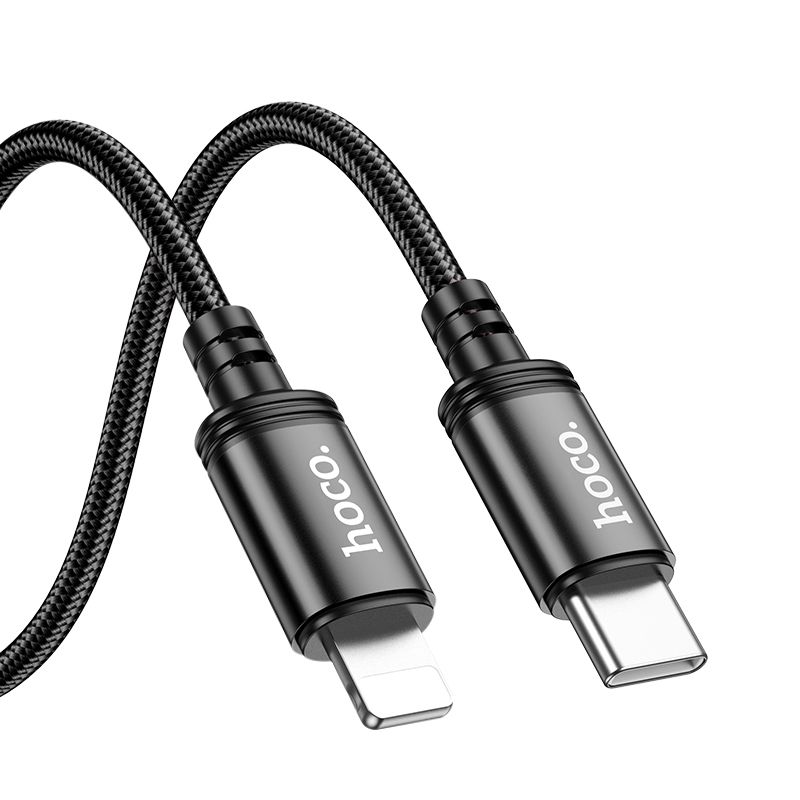 Cable USB C to Lightning Hoco PD 27W 2 m X89 black