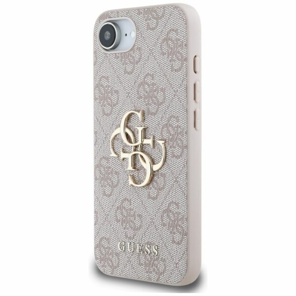 GUESS case for IPHONE 16e (SE 4 2025) GUHCPSE44GMGPI (4G PU Big Logo) pink