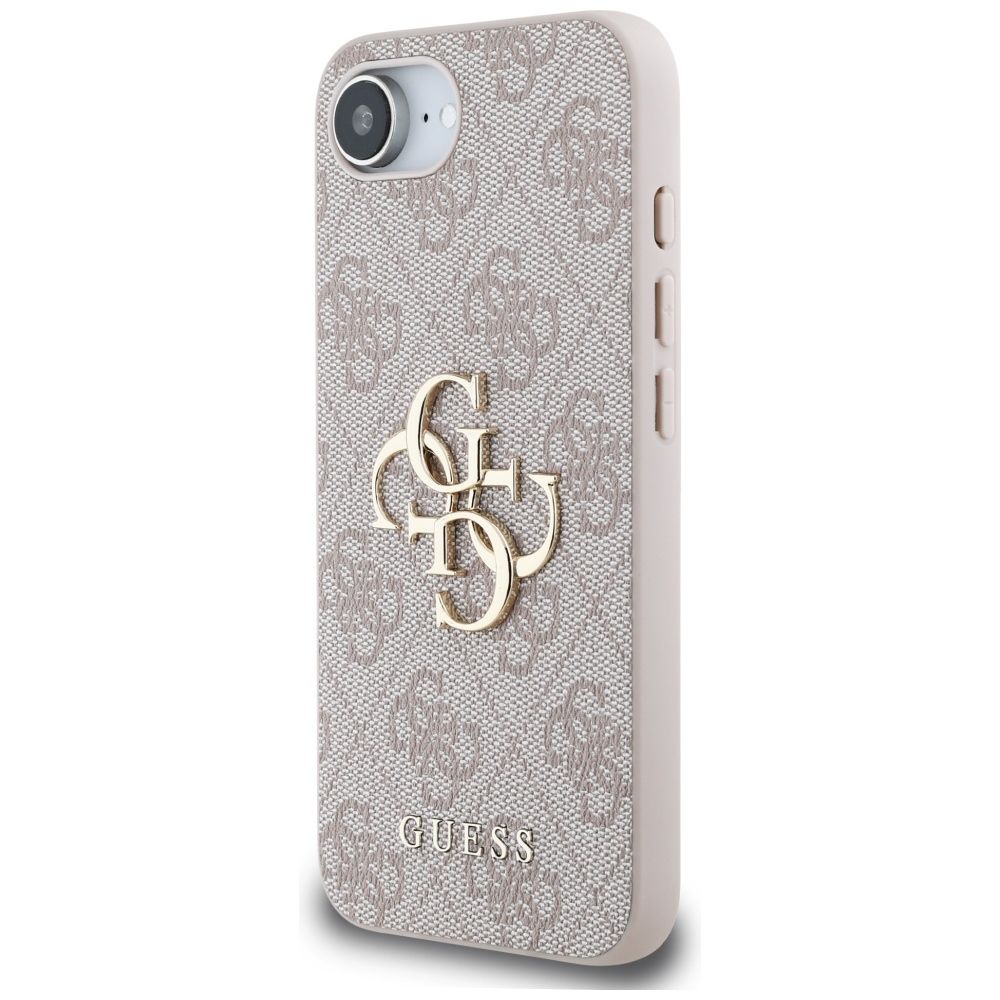 GUESS case for IPHONE 16e (SE 4 2025) GUHCPSE44GMGPI (4G PU Big Logo) pink