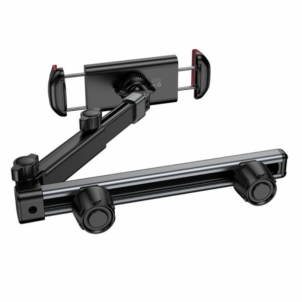 HOCO telescopic car holder for headrest (4,5" - 13") H69 black and red