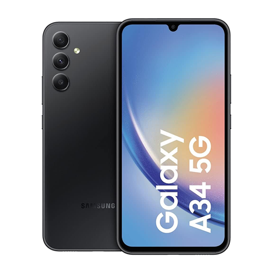 sama34_5g128EEgrde Samsung Galaxy A34 A346 5G Dual Sim 6GB RAM 128GB Enterprise Edition - Graphite