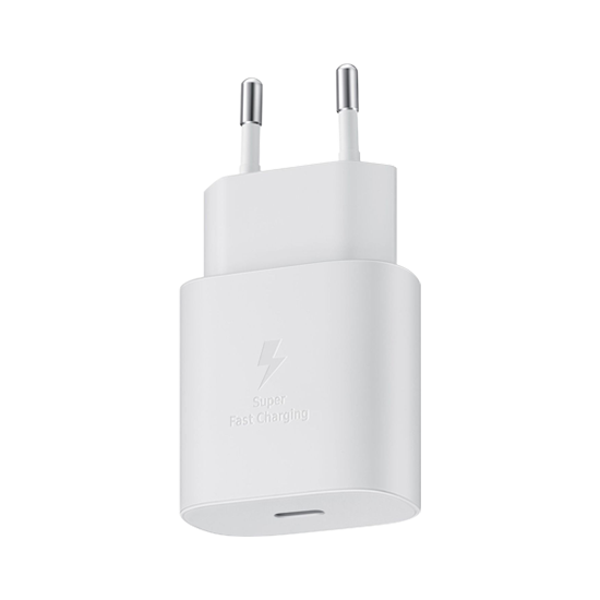 samwachawheu Samsung 25W USB-C Fast Adapter EP-TA800 Bulk - White