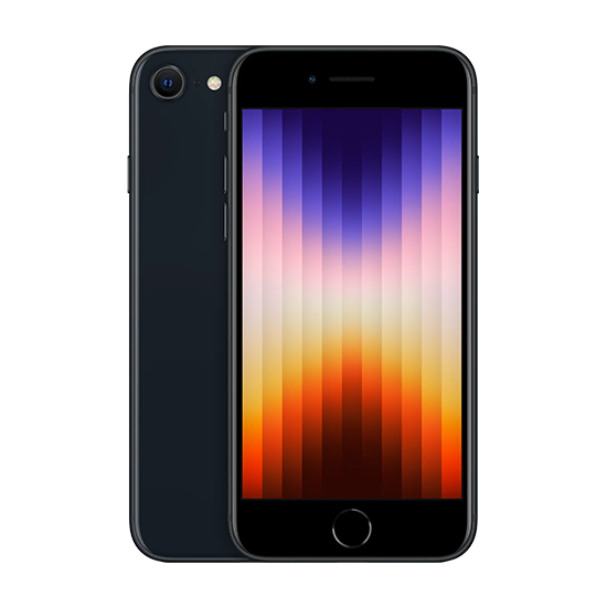 0194253012962 Apple iPhone SE3 5G (2022) 64GB - Midnight