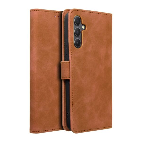 TENDER Book Case for SAMSUNG A34 5G brown