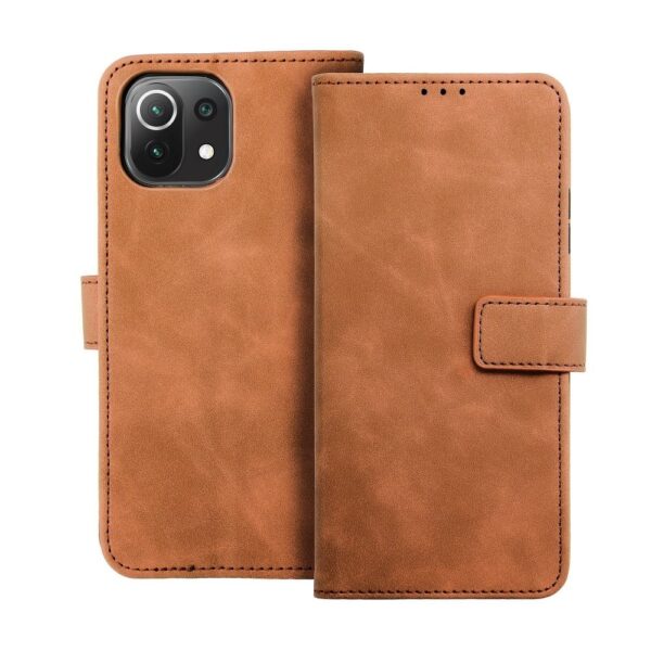 TENDER Book Case for XIAOMI Redmi 9AT / Redmi 9A brown
