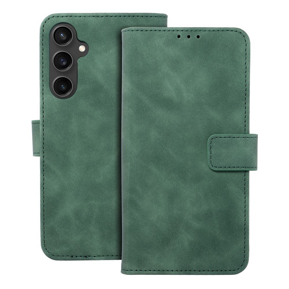 0975d0a66a88dbdacf6ef80d5bedba7c TENDER Book Case for SAMSUNG S23 FE green