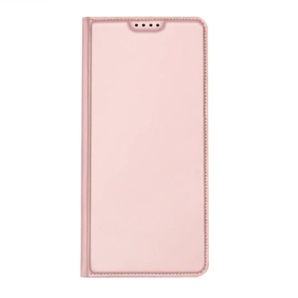 DUX DUCIS wallet case SKIN PRO for SAMSUNG A54 rose