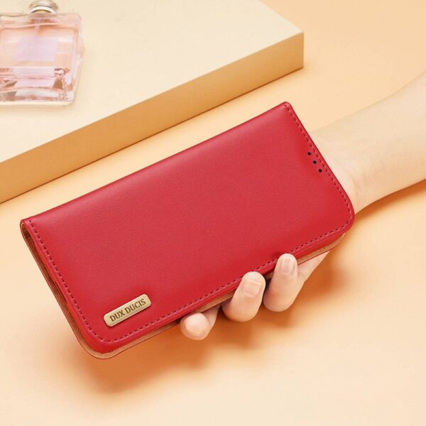 DUX DUCIS wallet case HIVO for SAMSUNG S23 Plus red