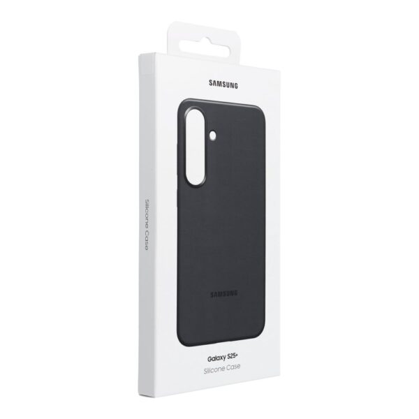 SAMSUNG original Silicone Case for SAMSUNG Galaxy S25+ EF-PS936CBEGWW black blister