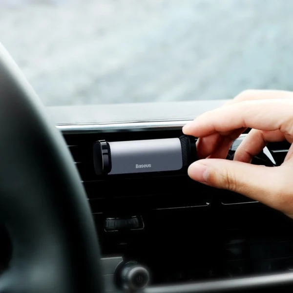 [RETURNED ITEM] Baseus car phone holder for air vent black (SUGP-01)eng