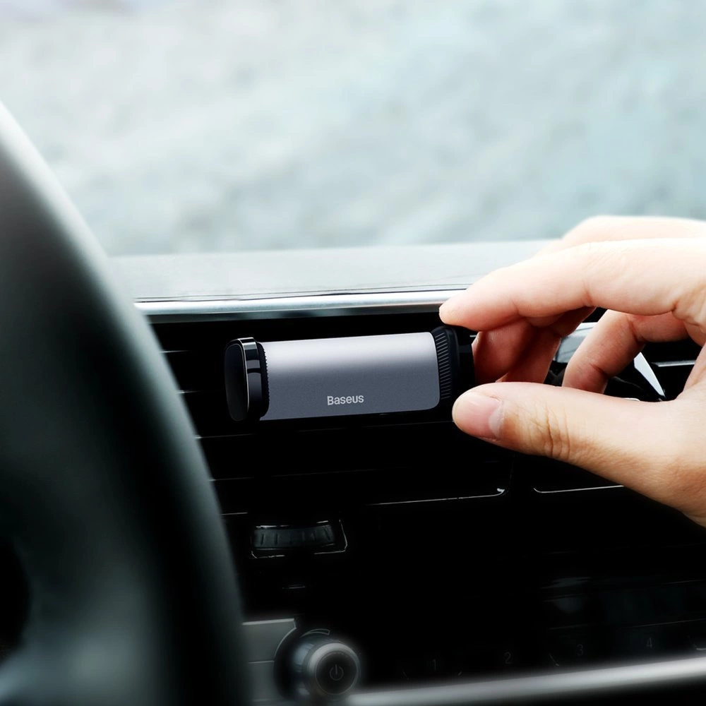 [RETURNED ITEM] Baseus car phone holder for air vent black (SUGP-01)eng