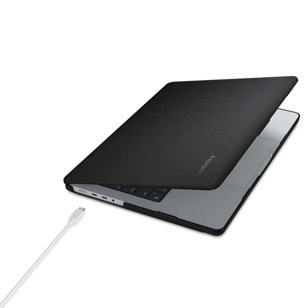 Spigen Urban Fit Case for Macbook Pro 16'' 2021-2023 - Blackeng