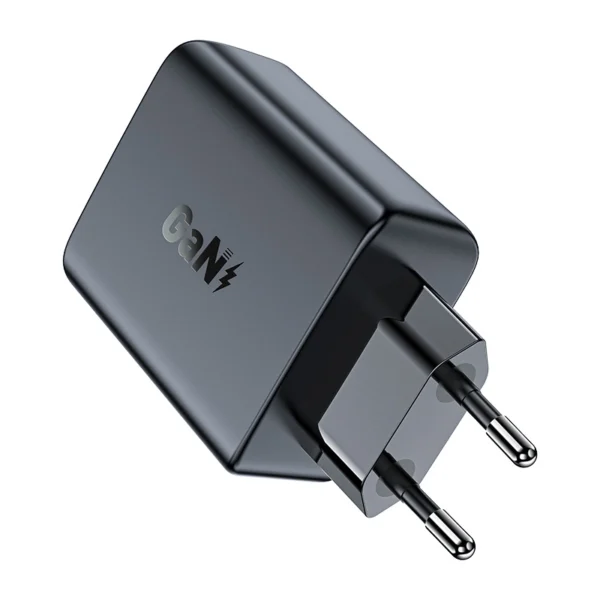 Acefast A29 PD50W GaN (USB-C + USB-C) dual port charger blackeng