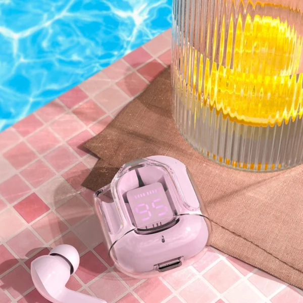 Acefast T6 TWS Bluetooth In-Ear Wireless Headphones - Pinkeng