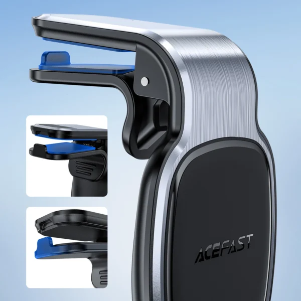 Acefast magnetic car phone holder for air vent gray (D16 gray)eng