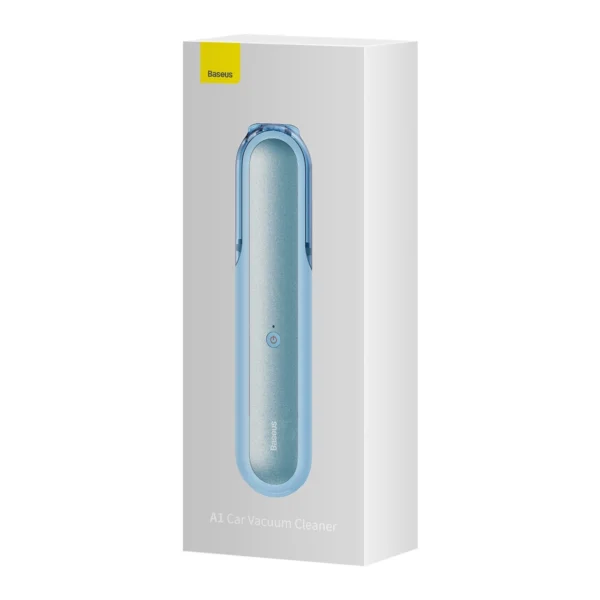 Baseus A1 mini cordless car vacuum cleaner 4000Pa, 30W blue (VCAQ010003)eng