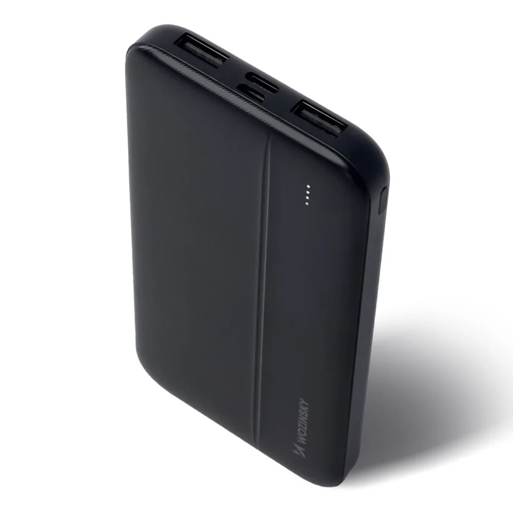 Wozinsky powerbank Li-Po 10000mAh 2 x USB black (WPBBK1)eng