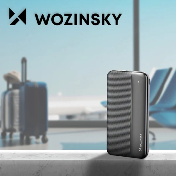 Wozinsky powerbank Li-Po 10000mAh 2 x USB black (WPBBK1)eng