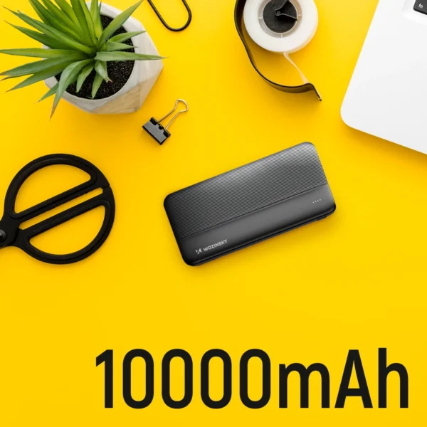Wozinsky powerbank Li-Po 10000mAh 2 x USB black (WPBBK1)eng