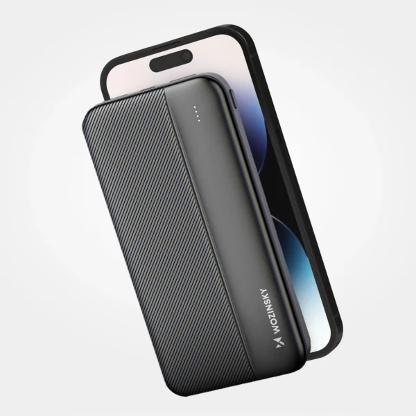 Wozinsky powerbank Li-Po 10000mAh 2 x USB black (WPBBK1)eng