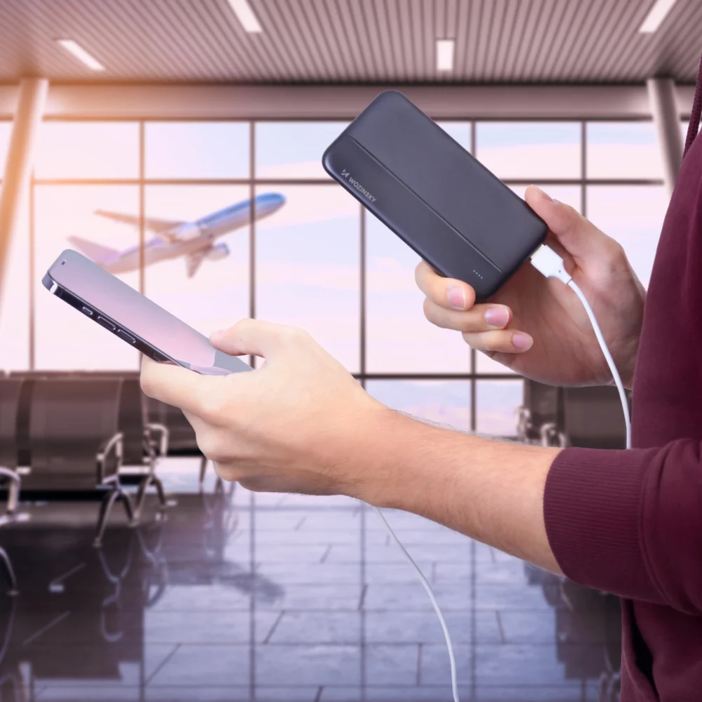 Wozinsky powerbank Li-Po 10000mAh 2 x USB black (WPBBK1)eng