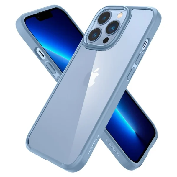 Spigen Ultra Hybrid iPhone 13 Pro Case - Blueeng